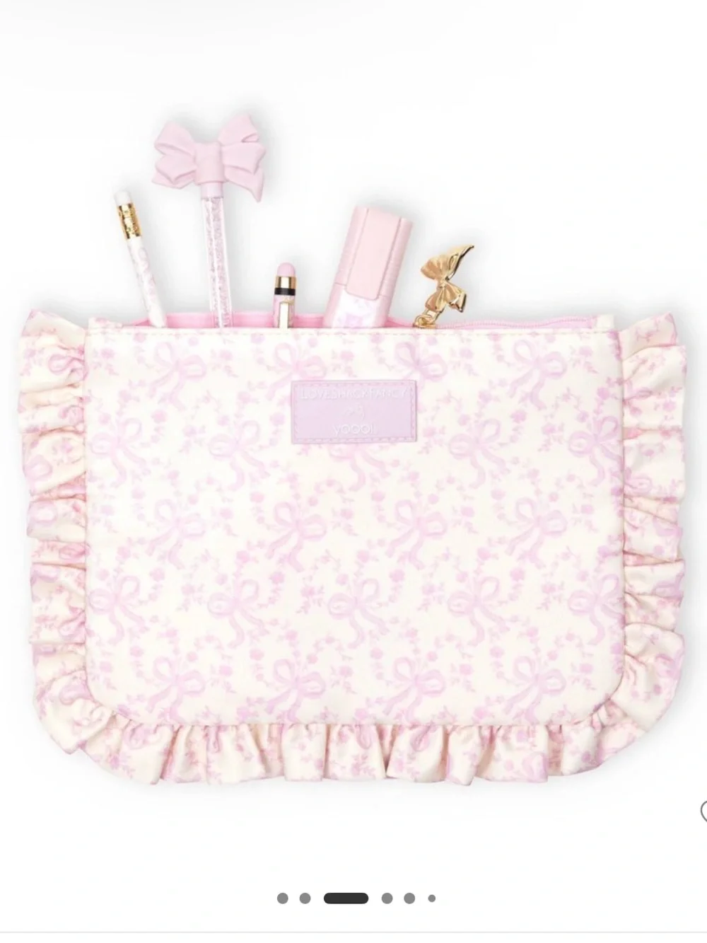 Loveshackfancy x Target pencil/makeup case
